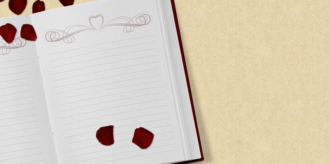 a book, wallpaper 4k, rose petals-3051870.jpg